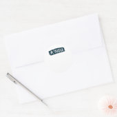 Rond Sticker Power People (Enveloppe)