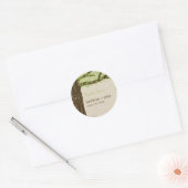 Rond Sticker préféré en chêne (Enveloppe)