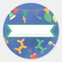 Sticker Prénom Anniversaire Enfant 2 - 7 ans