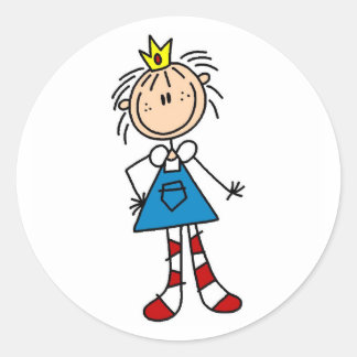 Rond Sticker Princess Annie