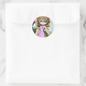 Rond Sticker Princesse Lil Fairy (Sac)