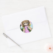 Rond Sticker Princesse Lil Fairy (Enveloppe)
