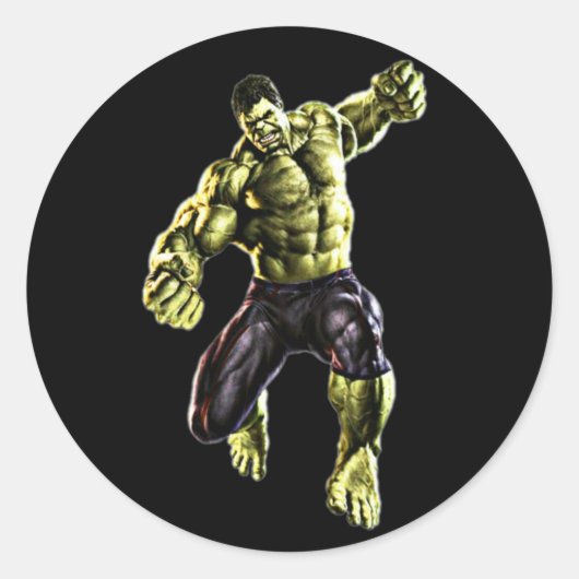 Rond Sticker puissance et force (Devant)