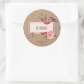 Rond Sticker Purim Kraft (Sac)