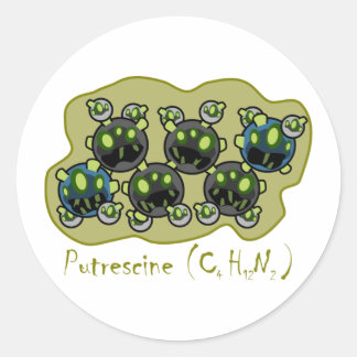 Rond Sticker Putrescine