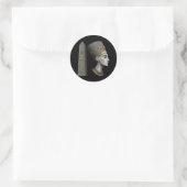 Rond Sticker Pyramid Queen - Viny égyptien (Sac)