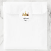 Rond Sticker Queen Crown (Sac)