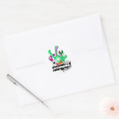 Rond Sticker Rabzilla (Enveloppe)