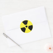 Rond Sticker radioactif (Enveloppe)
