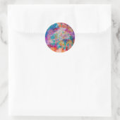Rond Sticker Rainbow Showers (Sac)
