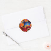 Rond Sticker Raydianze UF-Vanza (Enveloppe)