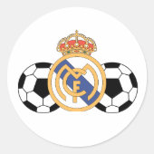 Rond Sticker Real Madrid (Devant)