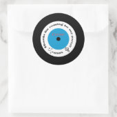 Rond Sticker record des années 50 (Sac)
