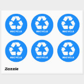ROND STICKER RECYCLE (Feuille)