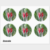Rond Sticker Red Ginger (Feuille)
