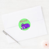Rond Sticker Relax (Enveloppe)