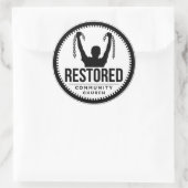 Rond Sticker restauré (Chaînes de rupture) (Sac)