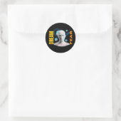 Rond Sticker Rêver Fear Classic Round (Sac)