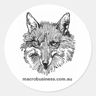 Rond Sticker Reynard avec lien