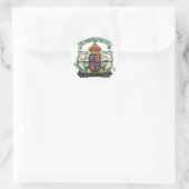 Rond Sticker Richard III Motto (Sac)