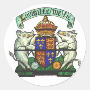Rond Sticker Richard III Motto
