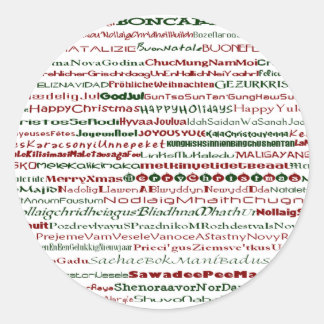 Rond Sticker Rnd Design Text Sticker