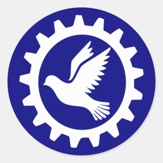 Rond Sticker RobotFreedom.com (Devant)