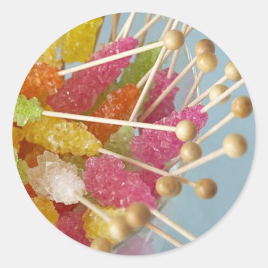 Rond Sticker Rock Candy (Devant)