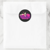 Rond Sticker Rock Girls (Sac)