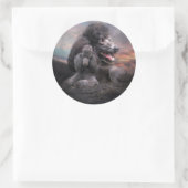 Rond Sticker Rock Poodle (Sac)