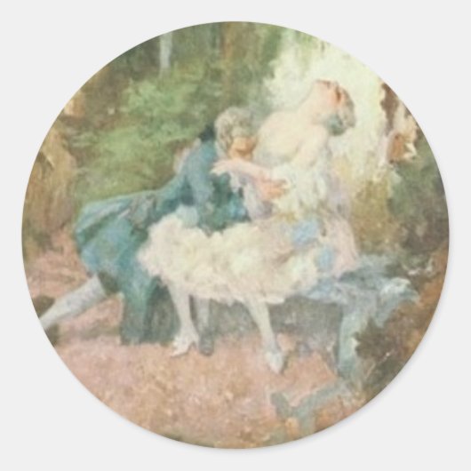 Rond Sticker Romance (Devant)