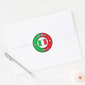 Rond Sticker Rome Italie (Enveloppe)