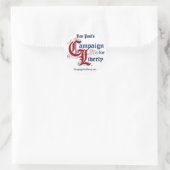 Rond Sticker RON PAUL Pour Ordinateur Portable Liberty (Sac)