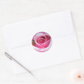Rond Sticker rose (Enveloppe)