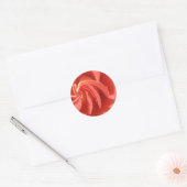 Rond Sticker Rose d'enveloppes rose (Enveloppe)