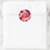 Rond Sticker rose Elegance (Sac)