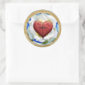 Rond Sticker Rose Luther (Sac)