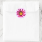 Rond Sticker rose marguerite (Sac)