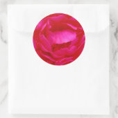 Rond Sticker rose - Personnalisable (Sac)