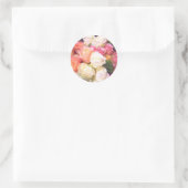 Rond Sticker roses Pour You_ (Sac)