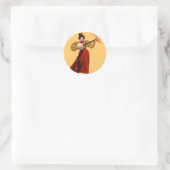 Rond Sticker Rouge (Sac)