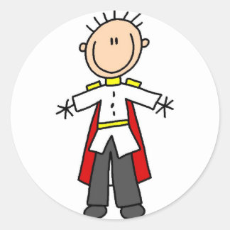 Rond Sticker Royal Prince