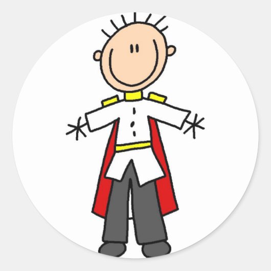 Rond Sticker Royal Prince (Devant)