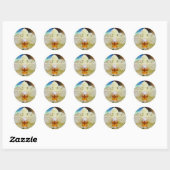 Rond Sticker RSVP (Feuille)
