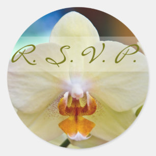 Rond Sticker RSVP
