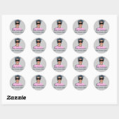 ROND STICKER RUMPY (Feuille)