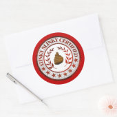 Rond Sticker RV certifié Stinky (Enveloppe)