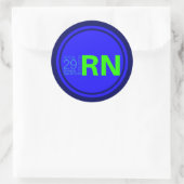 Rond Sticker Ryan's Bar Mitzvah (Sac)