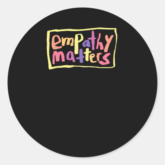 Rond Sticker S Empathy1 (Devant)