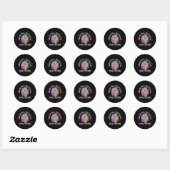 Rond Sticker S Santé Mentale38 (Feuille)